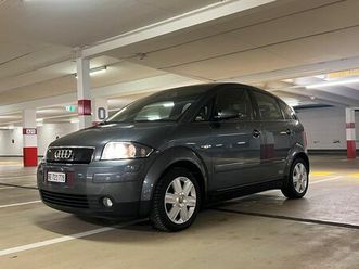 audi a2 1,6 fsi s-line + achtung ch fahrzeug