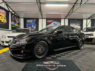 lexus is is 5.0 v8 is f 4dr lsd sunroof auto jdm