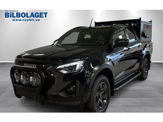 isuzu d-max xrx crew cab cng chicago black edition låg skatt