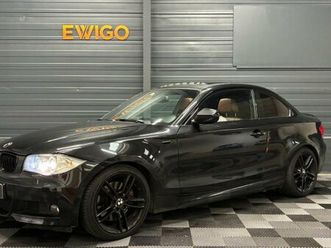 bmw série 1 coupe 2.0 123 d 204 ch sport design bva toit ouvrant cuir