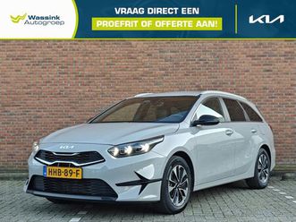 kia cee'd sportswagon - ceed sw 1.0 t-gdi 100pk design edition | navigatie | climate control | stoel- & stuurverwa