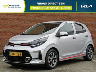 kia picanto - 1.0 dpi 67pk 4-zits gt-line | navigatie | cruise control | camera achter | parkeersensoren