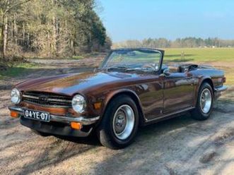 triumph tr6 2.5 1976 bruin — triumph — marktplaats
