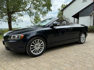 volvo c70 cabrio 2.4 5 v5 leder shz klima 8 fach bereift serviceu