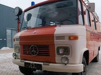 mercedes 408 wegenbelasting + apk vrij 1968 brandweer camper — oldtimers — marktplaats