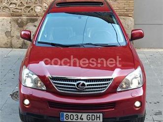 lexus rx400h 3.3 luxury techo solar hibrido