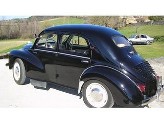 1960 renault 4cv noir manuel, 3 vitesses conduite à gauch...