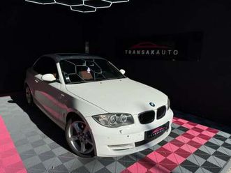 bmw serie 1 coupe e82 123d 204 ch excellis / toit ouvrant / suivi d'entretien