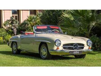 1960 mercedes 190 beige manuel, 4 vitesses conduite à gau...