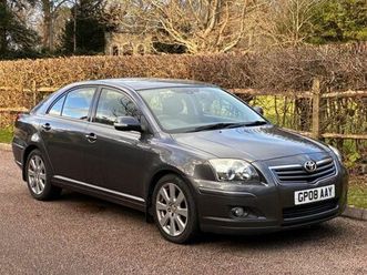 2008 toyota avensis tr - 2.0 d4-d - long mot - 61 mpg - sat nav