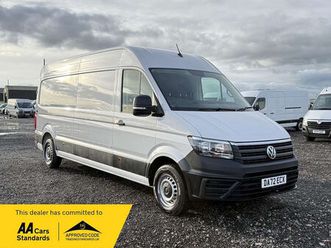 2022 volkswagen crafter 2.0tdi cr35 lwb trendline (140ps)(eu6dt-e)
