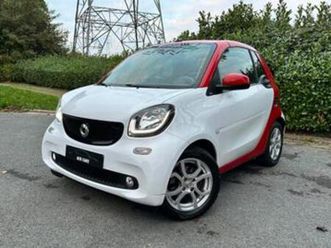 ② smart fortwo 1.0i automatique 2017 €6b cabriolet led 1er pro — smart — 2ememain