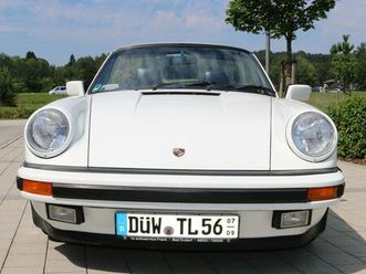 porsche 911 carrera 3.2 g50 cabrio ( h-kennzeichen )
