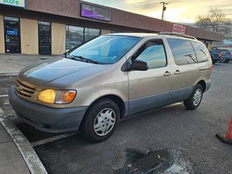2003 toyota sienna minivan - v6-auto, 3rd row seat, nv smog.