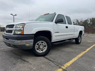 2004 chevrolet silverado 2500hd extended cab 4x4