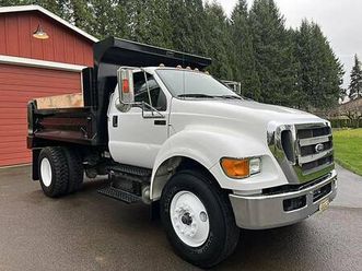 ford f750 dump truck