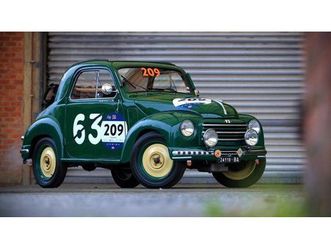 1951 fiat topolino vert foncé manuel, 4 vitesses conduite...