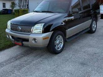 2004 mercury mountaineer – 91k miles, original owner, very clean