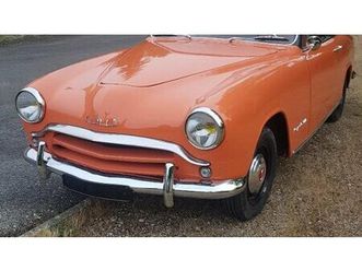1956 simca 9 orange manuel, 4 vitesses conduite à gauche...
