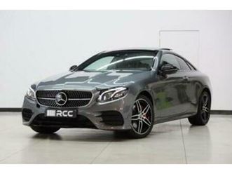 ② mercedes-benz e 220d 4matic coupé 9g-tronic amg line — mercedes-benz — 2ememain