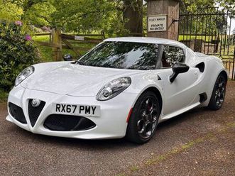 2017 alfa romeo 4c 1.8 tbi