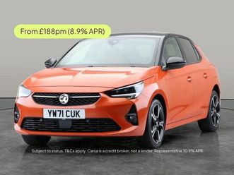 vauxhall corsa 1.2 turbo sri edition hatchback 5dr petrol manual euro 6 (start/stop) (100 ps)
