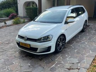 volkswagen golf 7 variant gtd - ahk - 8-fach - dynaudio