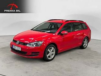volkswagen golf sportscombi 1.6 tdi kampanj 1,95% base drag kamera fullservad