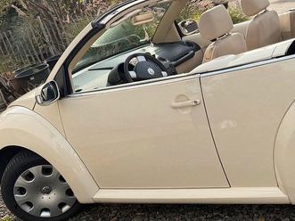 volkswagen new beetle 1.4 cabriolet , beige