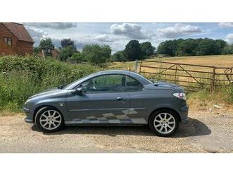 2005 peugeot 206 cc gris automatique conduite à droite in...