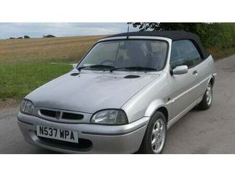 1995 rover 100 argent manuel, 5 vitesses conduite à droit...