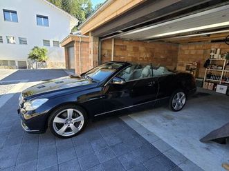 mercedes e350cdi cabrio in einem sehr guten zustand