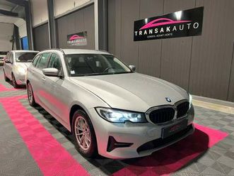 bmw serie 3 touring g21 320d xdrive 190 cv bva8 business design + apple carplay + sièges avant chauffant + attelage