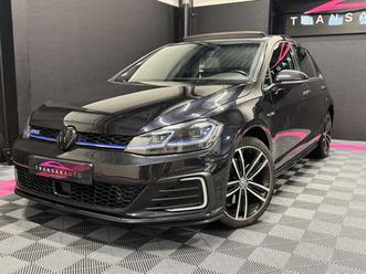 volkswagen golf gte 1.4 tsi 204 hybride rechargeable dsg6 - toit ouvrant - suivi vw - carplay