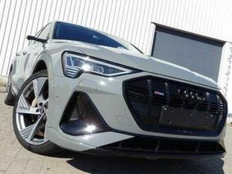 ② audi e-tron sportback 55 quattro s line met luchtvering — audi — 2ememain