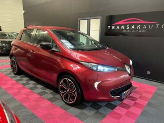 renault zoe r110 iconic + caméra de recul + gps + climatisation