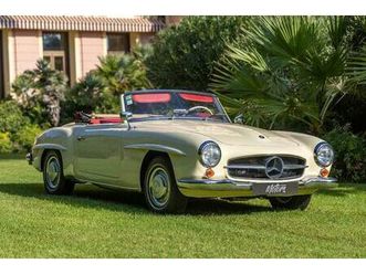 mercedes 190 sl cabriolet / hard top - 1960