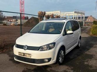② volkswagen touran full opties 7places — volkswagen — 2ememain