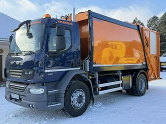 daf lf 55.300 śmieciarka komunal partner kp 16v maly przebieg euro 6 wywóz śmieci dmc ... widelki