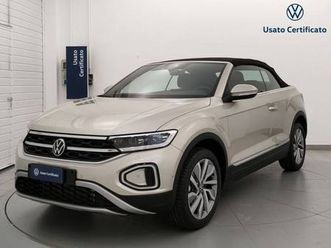 t-roc 1ª serie t-roc cabriolet 1.5 tsi act dsg style