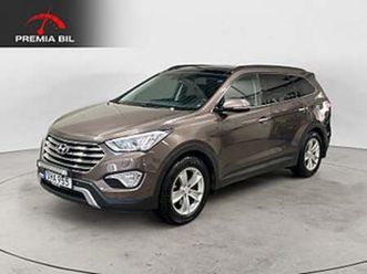 hyundai grand santa fe 4wd premium kampanj 1,95% 7-sits pano drag värmare