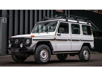 2000 mercedes g class blanc automatique, 4 vitesses condu...