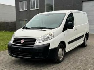 ② fiat scudo 2014/1.6 diesel/1er prop.utilitaire/3pl/approuvé — camionnettes & utilitaires — 2ememain
