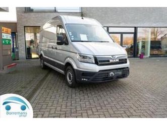 ② man tge full electric tge 35 mwb range 156km — camionnettes & utilitaires — 2ememain