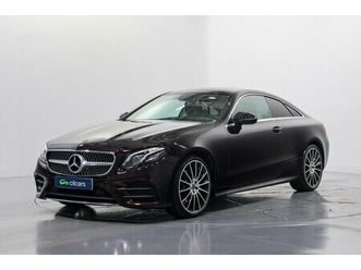 mercedes clase e diésel e coupé 220d 9g-tronic