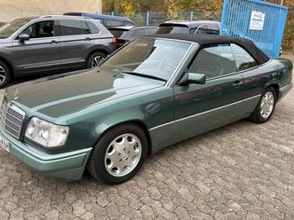 mercedes-benz e 320 w124 cabrio top zustand 2+ h-kennzeichen