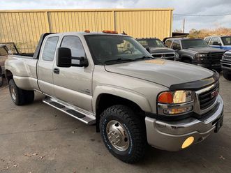 2006 gmc sierra 3500 sle 4x4 (extended) 6.6l lbz duramax diesel