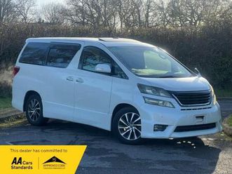 2010 toyota alphard / vellfire 2.4 petrol auto platinum selection fully loaded