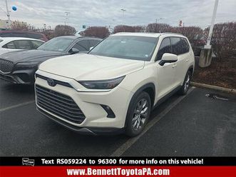 used 2024 toyota grand highlander limited