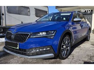 škoda superb 2.0 tdi scout dsg 4x4 147 kw matrix